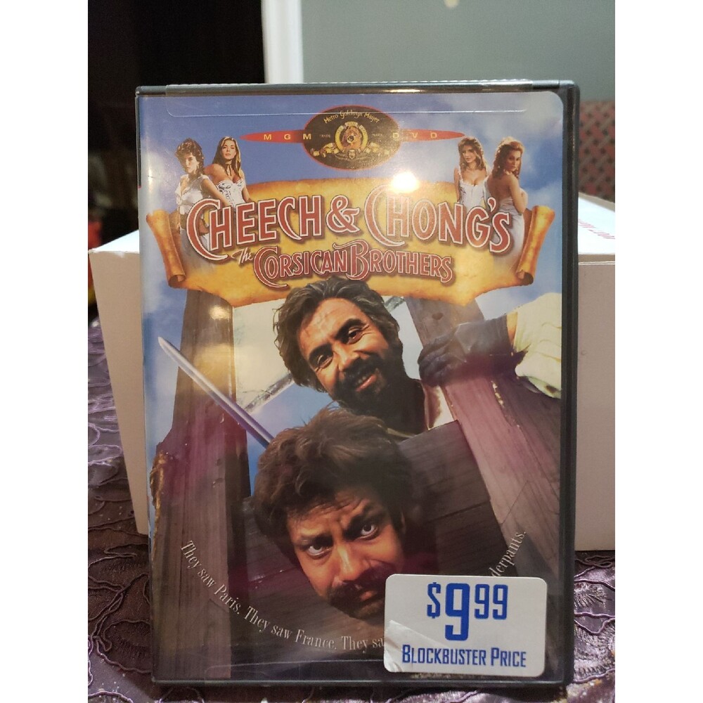 Vintage Cheech & Chong’s - The Corsican Brothers 420 film rare